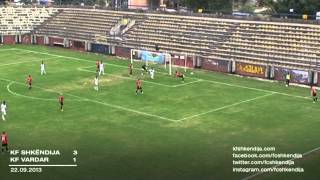 HIGHLIGHTS  Shkëndija vs Vardar 31  FMFL 1314 Round 9 [upl. by Itsrik]