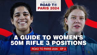 Olympic Shooting Explaining 50m 3 Positions Women  Road To Paris 2024 [upl. by Medor750]