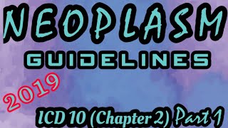 Neoplasm Guidelinesമലയാളം ICD 10 chapter2 [upl. by Yerkovich]