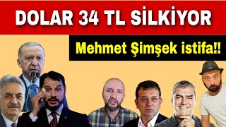 özgür özel Dolar 34 TL Mehmet Şimşek istifa Cevheri Güven Fakir fukara bugün [upl. by Ysset16]