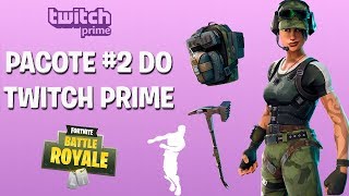 Fortnite  PEGANDO OS NOVOS ITENS DO TWITCH PRIME [upl. by Leduar211]