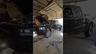 Ram 1500 busted steering rack ram diy [upl. by Esirtal124]