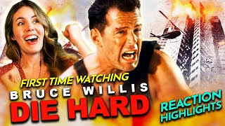 DIE HARD 1988 Movie Reaction  FIRST TIME WATCHING [upl. by Hilary214]