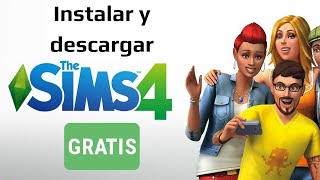 Descargar Sims 4 gratis en español para PC 2023 [upl. by Arihat]