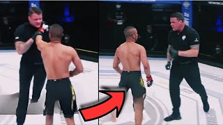 These Are Some Of Craziest Referees vs Fighters Moments [upl. by Aicyle]