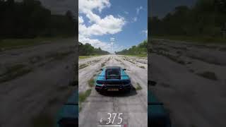 Lamborghini Huracan P STO vs Aventador SVJ 1 mile drag battle Forza Horizon 5 shorts [upl. by Navannod]