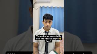 Part2 ab kuch der bad teacher ko bulaya jayega Ever shared a seat with principal 😂youtubeshorts [upl. by Gaiser]