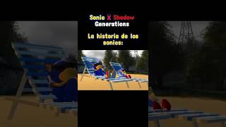 Sonic X Shadow Generations Lore Crédito SGA sonic sonicthehedgehog shadowthehedgehog [upl. by Urbanus]