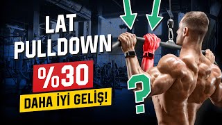 Lat Pulldown Detaylı Teknik ve Sırt Antrenman Programı [upl. by Eirb]