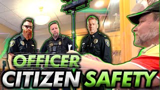 BACK THE BLUE Sergeant Answers Controversial Question  OFFICER Safety or CITIZEN Safety [upl. by Eelek145]