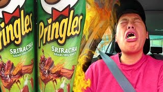 TASTING WEIRD PRINGLES FLAVORS [upl. by Reniti]