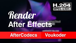 Рендер After Effects Кодируем MP4 h264 из Media Encoder или AfterCodecs vs Voucoder [upl. by Beau934]