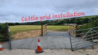 Cattle grid installation and Royal Cornwall Show [upl. by Wiese]