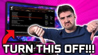 BIOS Setting That’s Ruining Your PC  Turn it Off Now [upl. by Codi755]