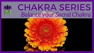 Balance Your Sacral Chakra Energy 20 Minute Guided Meditation [upl. by Irehc]