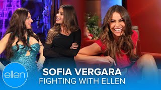 9 Times Sofía Vergara Fought with Ellen [upl. by Ahsykal]