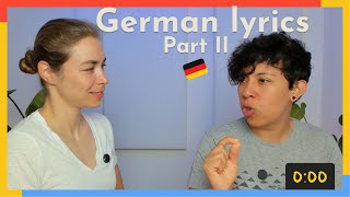 Understanding a German song about homesickness B2 German conversation [upl. by Aisa529]