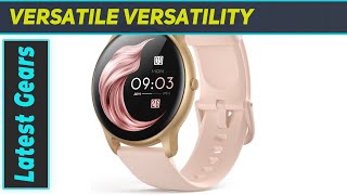 AGPTEK Smartwatch UltraLight Stylish and FeaturePacked [upl. by Eidnim574]