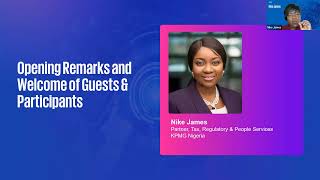 KPMG Tax Technology Webinar [upl. by Ayo]