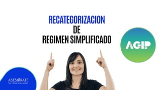 Recategorización de ingresos brutos Régimen Simplificado CABA [upl. by Audra445]