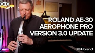 Roland Aerophone Pro Version 30 Update Overview [upl. by Silverstein712]