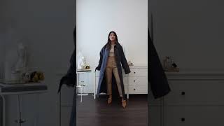 ZARA NEW IN COAT TRY ON HAUL FW22 23 [upl. by Alfons]