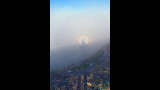 TWO of the RAREST PHENOMENA seen on Dorsets Jurassic Coast BrockenSpectre fogbow phenomena [upl. by Acilgna]