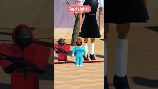 Red light green light squid game gameplay in roblox roblox shorts gaming youtube [upl. by Attlee908]