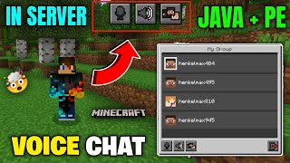 How to do Voicechat in Minecraft server  How to play Minecraft Multiplayer with Voicechat [upl. by Essilrahc339]