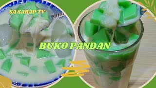 BUKO PANDAN RECIPE  SIMPLY LANG GAWIN  SA SARAP TV [upl. by Ytsihc]