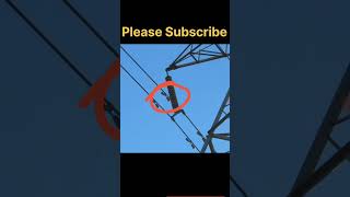 Vibration Dampers  vibration damper in transmission line  Electrical interview questions shorts [upl. by Kreg]