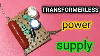 transformer less power supply  pf power supply [upl. by Babby]