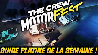 THE CREW MOTORFEST  Guide Platine Summit de la semaine Réglage pro Raccourci ect [upl. by Epolulot198]