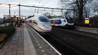 Diverse NS treinen op verschillende treinstations in Nederland [upl. by Skvorak41]