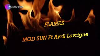 Flames  Mod Sun ft Avril Lavigne paroles et traduction française  lyrics and french translation [upl. by Awahsoj994]