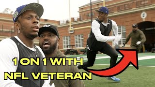 Dyami Brown Goes 1ON1 with NFL Veteran [upl. by Reifinnej]