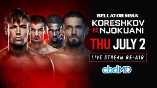 ReAir  Bellator 182 Andrey Koreshkov vs Chidi Njokuani [upl. by Brenan]