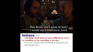 Hindrance  Meaning Pronunciation Usage  Learn English with TV Shows amp Movies [upl. by Nedaj]