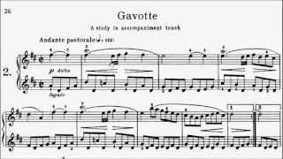 First Lessons in Bach Book 2 No2 Gavotte 2 ou la Musette BWV811 English Suite No6 Sheet Music [upl. by Oiznun]