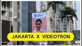 SEMAKIN CANTIK Wajah Jakarta dengan Videotrone [upl. by Che]