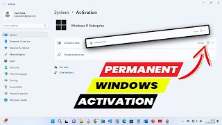 How To Activate Windows 10 amp 11 PERMANENTLY For Free [upl. by Aiuhsoj]