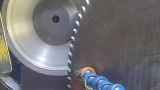 How to do Wood Cutting blade Resharpening  Haupt Tooling Solutions [upl. by Idelson]