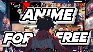 Top 3 BEST Websites To Watch Anime For Completely FREE 2024 [upl. by Mehalick]