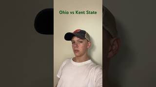 Ohio vs Kent State Game Prediction collegefootballfootballsportsshortsviral [upl. by Sialac437]