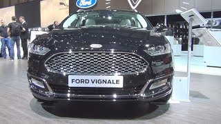 Ford Mondeo Vignale 20 TDCi 4x4 Shadow Black 2016 Exterior and Interior [upl. by Arima817]