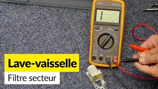 Comment réparer le filtre secteurantiparasite dun lavevaisselle [upl. by Navets]