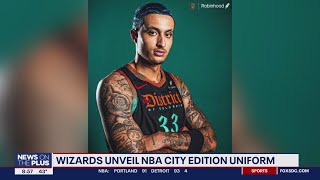 Wizards unveil NBA City Edition jerseys [upl. by Ymmac359]