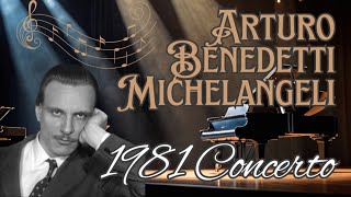 Arturo Benedetti Michelangelis Legendary Lugano Complete Concerto 1981 Recording [upl. by Enelhtak]