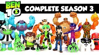 Every BEN 10 Reboot Season 3 Omnitrix vs Antitrix amp Pollo Campero Kids Meal Toys Action Figures [upl. by Riocard]