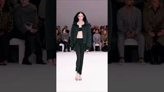 courreges runway irinashayk fashion [upl. by Zildjian]